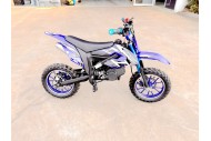 49CC MINI MOTOR DIRT BIKE KIDS POCKET ROCKET PEE WEE MOTORCYCLE ATV 50CC BLUE