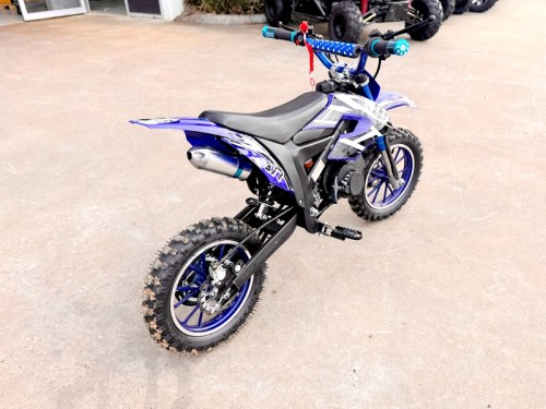 49CC MINI MOTOR DIRT BIKE KIDS POCKET ROCKET PEE WEE MOTORCYCLE ATV 50CC BLUE