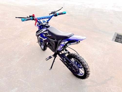 49CC MINI MOTOR DIRT BIKE KIDS POCKET ROCKET PEE WEE MOTORCYCLE ATV 50CC BLUE