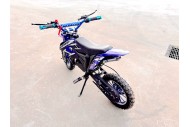 49CC MINI MOTOR DIRT BIKE KIDS POCKET ROCKET PEE WEE MOTORCYCLE ATV 50CC BLUE
