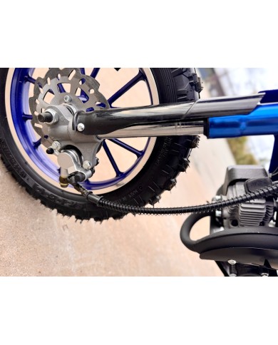 49CC MINI MOTOR DIRT BIKE KIDS POCKET ROCKET PEE WEE MOTORCYCLE ATV 50CC BLUE 49CC MINI MOTOR DIRT BIKE KIDS POCKET ROCKET PEE WEE MOTORCYCLE ATV 50CC BLUE