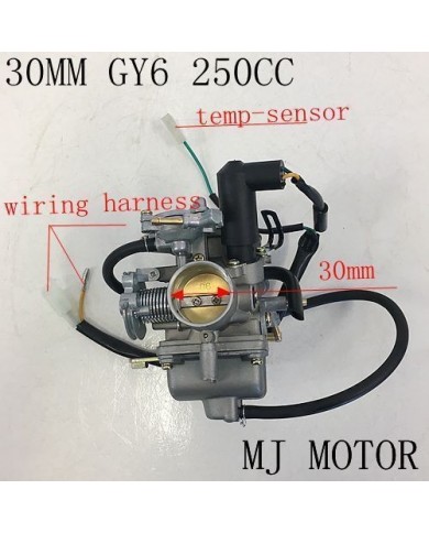 Electric Choke 30mm Carby Carburetor GY6 200 250cc Buggy Atv Sahara Kandi Fuxin Electric Choke 30mm Carby Carburetor GY6 200 250cc Buggy Atv Sahara Kandi Fuxin