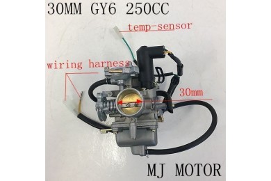 Electric Choke 30mm Carby Carburetor GY6 200 250cc Buggy Atv Sahara Kandi Fuxin