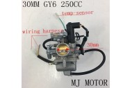 Electric Choke 30mm Carby Carburetor GY6 200 250cc Buggy Atv Sahara Kandi Fuxin