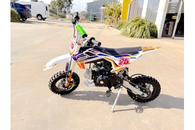 70cc Dirt Bike Trail Pit Bike Motor Electric Start Auto STINGRAY Junior Bike Kid Orange 70cc Dirt Bike Trail Pit Bike Motor Electric Start Auto STINGRAY Junior Bike Kid Orange