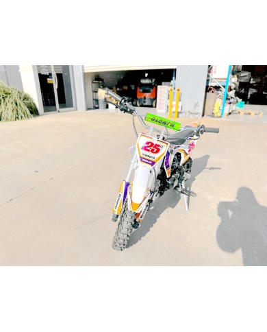 70cc Dirt Bike Trail Pit Bike Motor Electric Start Auto STINGRAY Junior Bike Kid Orange 70cc Dirt Bike Trail Pit Bike Motor Electric Start Auto STINGRAY Junior Bike Kid Orange