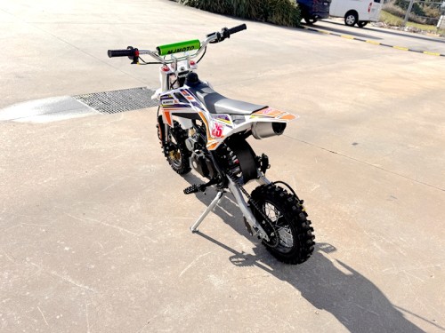 70cc Dirt Bike Trail Pit Bike Motor Electric Start Auto STINGRAY Junior Bike Kid Orange