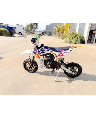 70cc Dirt Bike Trail Pit Bike Motor Electric Start Auto STINGRAY Junior Bike Kid Orange 70cc Dirt Bike Trail Pit Bike Motor Electric Start Auto STINGRAY Junior Bike Kid Orange