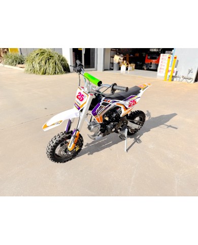 70cc Dirt Bike Trail Pit Bike Motor Electric Start Auto STINGRAY Junior Bike Kid Orange 70cc Dirt Bike Trail Pit Bike Motor Electric Start Auto STINGRAY Junior Bike Kid Orange