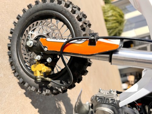 70cc Dirt Bike Trail Pit Bike Motor Electric Start Auto STINGRAY Junior Bike Kid Orange