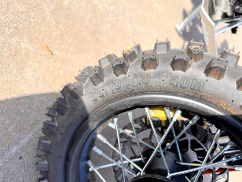 70cc Dirt Bike Trail Pit Bike Motor Electric Start Auto STINGRAY Junior Bike Kid Orange