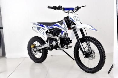 125CC DIRT BIKE PIT MOTOR TRAIL MOTOCROSS PRO DINGO ELECTRIC  START 14/17 BIG WHEEL BLUE 125CC DIRT BIKE PIT MOTOR TRAIL MOTOCROSS PRO DINGO ELECTRIC  START 14/17 BIG WHEEL BLUE
