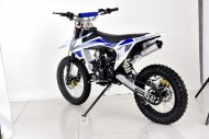 125CC DIRT BIKE PIT MOTOR TRAIL MOTOCROSS PRO DINGO ELECTRIC  START 14/17 BIG WHEEL BLUE