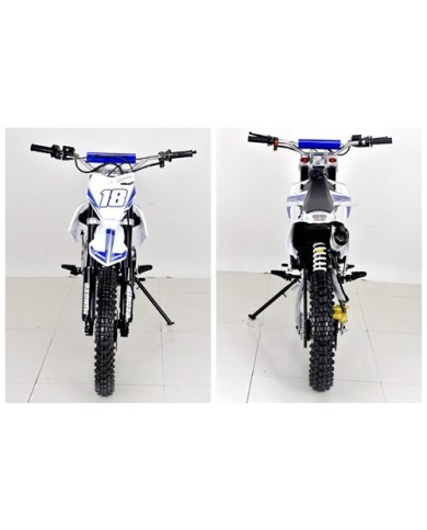 125CC DIRT BIKE PIT MOTOR TRAIL MOTOCROSS PRO DINGO ELECTRIC  START 14/17 BIG WHEEL BLUE 125CC DIRT BIKE PIT MOTOR TRAIL MOTOCROSS PRO DINGO ELECTRIC  START 14/17 BIG WHEEL BLUE