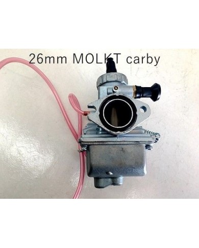 26mm Carby Carburetor + Foam Air Filter 110cc 125cc PIT Quad Dirt Bike ATV Buggy 26mm Carby Carburetor + Foam Air Filter 110cc 125cc PIT Quad Dirt Bike ATV Buggy