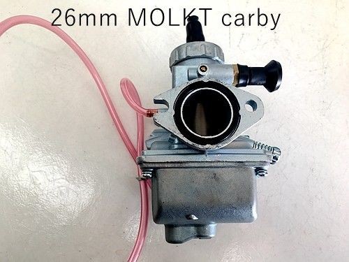 26mm Carby Carburetor + Foam Air Filter 110cc 125cc PIT Quad Dirt Bike ATV Buggy 26mm Carby Carburetor + Foam Air Filter 110cc 125cc PIT Quad Dirt Bike ATV Buggy