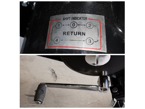 125CC PIT MOTOR DIRT BIKE TRAIL MOTOCROSS PRO KICK START 14/17 BIG WHEEL ORANGE