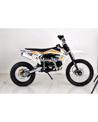 125cc Dirt Bike, Pit Motor, Motocross Pro, Electric Start, 14/17 Big Wheel in Dingo Orange 125cc Dirt Bike, Pit Motor, Motocross Pro, Electric Start, 14/17 Big Wheel in Dingo Orange