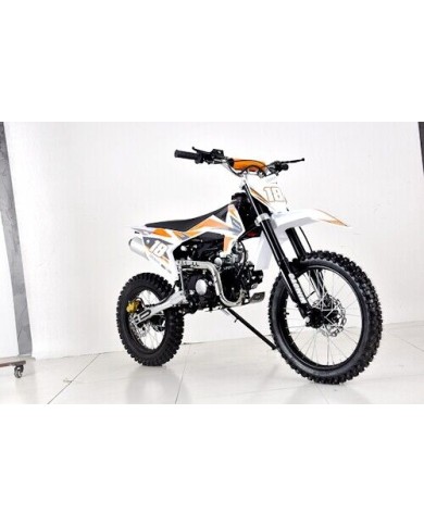 125cc Dirt Bike, Pit Motor, Motocross Pro, Electric Start, 14/17 Big Wheel in Dingo Orange 125cc Dirt Bike, Pit Motor, Motocross Pro, Electric Start, 14/17 Big Wheel in Dingo Orange