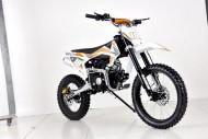 125cc Dirt Bike, Pit Motor, Motocross Pro, Electric Start, 14/17 Big Wheel in Dingo Orange