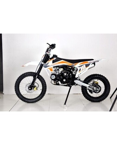 125cc Dirt Bike, Pit Motor, Motocross Pro, Electric Start, 14/17 Big Wheel in Dingo Orange 125cc Dirt Bike, Pit Motor, Motocross Pro, Electric Start, 14/17 Big Wheel in Dingo Orange