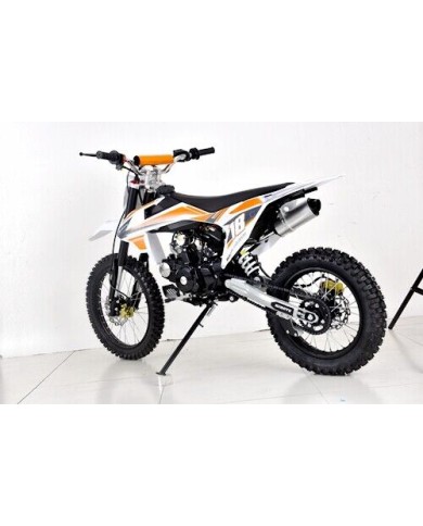 125cc Dirt Bike, Pit Motor, Motocross Pro, Electric Start, 14/17 Big Wheel in Dingo Orange 125cc Dirt Bike, Pit Motor, Motocross Pro, Electric Start, 14/17 Big Wheel in Dingo Orange