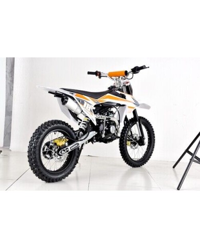 125cc Dirt Bike, Pit Motor, Motocross Pro, Electric Start, 14/17 Big Wheel in Dingo Orange 125cc Dirt Bike, Pit Motor, Motocross Pro, Electric Start, 14/17 Big Wheel in Dingo Orange
