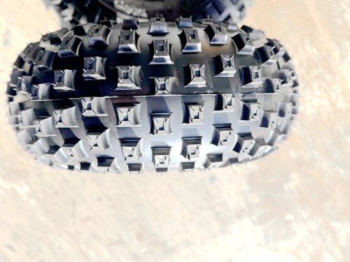 16X8-7" 7 inch Wheel Rim Tyre Bike ATV Buggy Gokart 3 Stud Complete Wheel Black