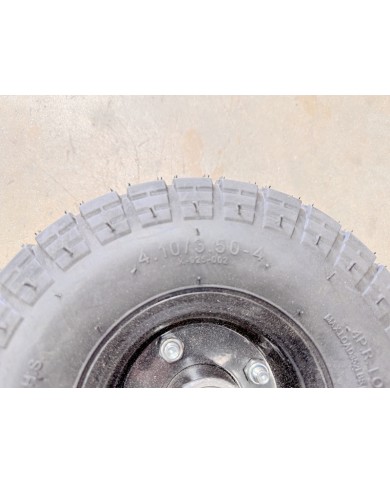 4.10- 4 4 Inch Wheel Rim+Tyre Tire Kart Mini Quad Bike ATV Buggy 15mm Bearings