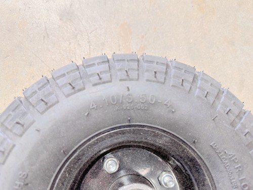 4.10- 4 4 Inch Wheel Rim+Tyre Tire Kart Mini Quad Bike ATV Buggy 15mm Bearings