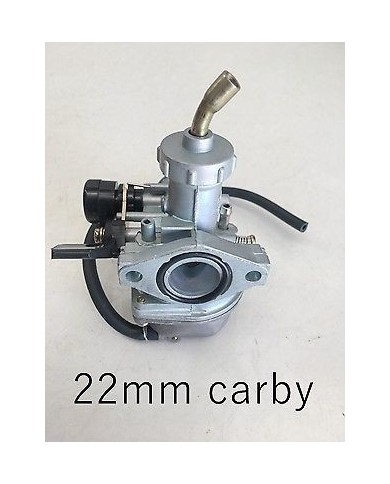 22mm Carby Carburetor + Foam Air Filter 110cc 125cc PIT Quad Dirt Bike ATV Buggy 22mm Carby Carburetor + Foam Air Filter 110cc 125cc PIT Quad Dirt Bike ATV Buggy