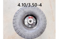 4.10- 4 4 Inch Wheel Rim+Tyre Tire Kart Mini Quad Bike ATV Buggy 19mm Keyway