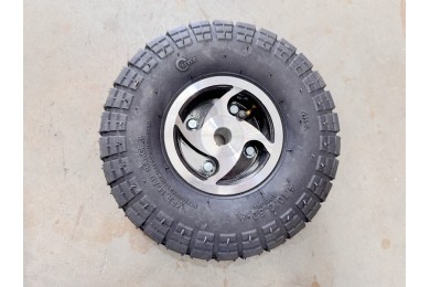 4.10- 4 4 Inch Wheel Rim+Tyre Tire Kart Mini Quad Bike ATV Buggy 19mm Keyway