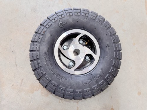 4.10- 4 4 Inch Wheel Rim+Tyre Tire Kart Mini Quad Bike ATV Buggy 19mm Keyway