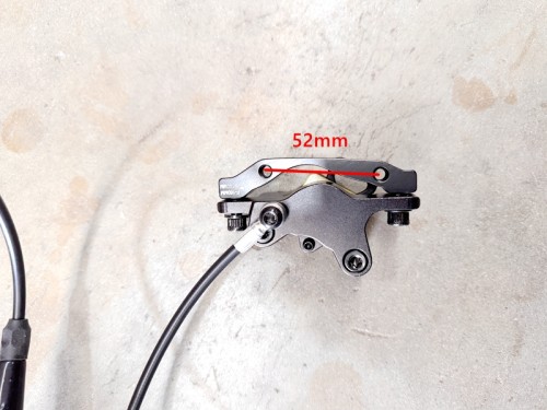 Hydraulic Disc Brake Caliper System+ Pad Left Handle Brake Rear BRAKE
