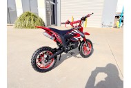 49CC DIRT BIKE KIDS PEE WEE MOTORCYCLE ATV 50CC HYDRAULIC BRAKES RED