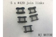 5 X 420 Chain Master Joiner Links Pro PIT Trail Quad Dirt Bike ATV Buggy UTV