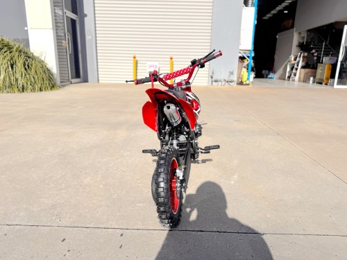 49CC DIRT BIKE KIDS PEE WEE MOTORCYCLE ATV 50CC HYDRAULIC BRAKES RED