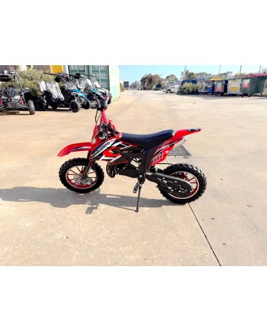 49CC DIRT BIKE KIDS PEE WEE MOTORCYCLE ATV 50CC HYDRAULIC BRAKES RED 49CC DIRT BIKE KIDS PEE WEE MOTORCYCLE ATV 50CC HYDRAULIC BRAKES RED