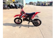 49CC DIRT BIKE KIDS PEE WEE MOTORCYCLE ATV 50CC HYDRAULIC BRAKES RED