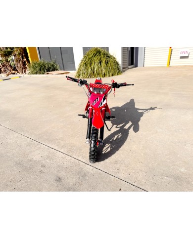 49CC DIRT BIKE KIDS PEE WEE MOTORCYCLE ATV 50CC HYDRAULIC BRAKES RED 49CC DIRT BIKE KIDS PEE WEE MOTORCYCLE ATV 50CC HYDRAULIC BRAKES RED