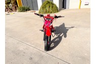 49CC DIRT BIKE KIDS PEE WEE MOTORCYCLE ATV 50CC HYDRAULIC BRAKES RED