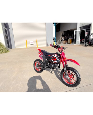 49CC DIRT BIKE KIDS PEE WEE MOTORCYCLE ATV 50CC HYDRAULIC BRAKES RED 49CC DIRT BIKE KIDS PEE WEE MOTORCYCLE ATV 50CC HYDRAULIC BRAKES RED