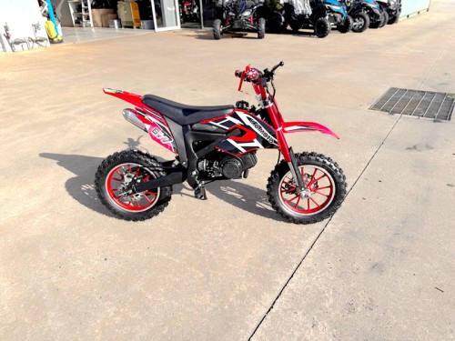 49CC DIRT BIKE KIDS PEE WEE MOTORCYCLE ATV 50CC HYDRAULIC BRAKES RED