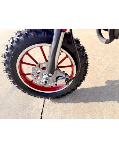 MX49 49CC DIRT BIKE KIDS PEE WEE MOTORCYCLE ATV 50CC HYDRAULIC BRAKES RED