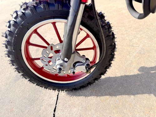 49CC DIRT BIKE KIDS PEE WEE MOTORCYCLE ATV 50CC HYDRAULIC BRAKES RED