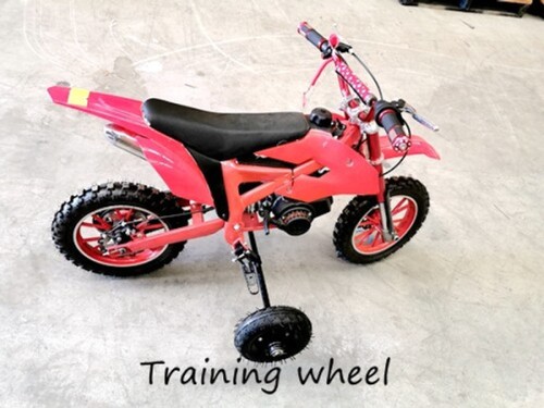 MX49 49CC DIRT BIKE KIDS PEE WEE MOTORCYCLE ATV 50CC HYDRAULIC BRAKES RED