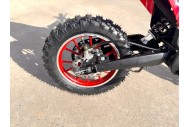 MX49 49CC DIRT BIKE KIDS PEE WEE MOTORCYCLE ATV 50CC HYDRAULIC BRAKES RED