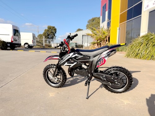 49CC MINI MOTOR DIRT BIKE KIDS POCKET ROCKET PEE WEE MOTORCYCLE ATV 50CC BLACK