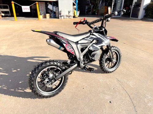 49CC MINI MOTOR DIRT BIKE KIDS POCKET ROCKET PEE WEE MOTORCYCLE ATV 50CC BLACK